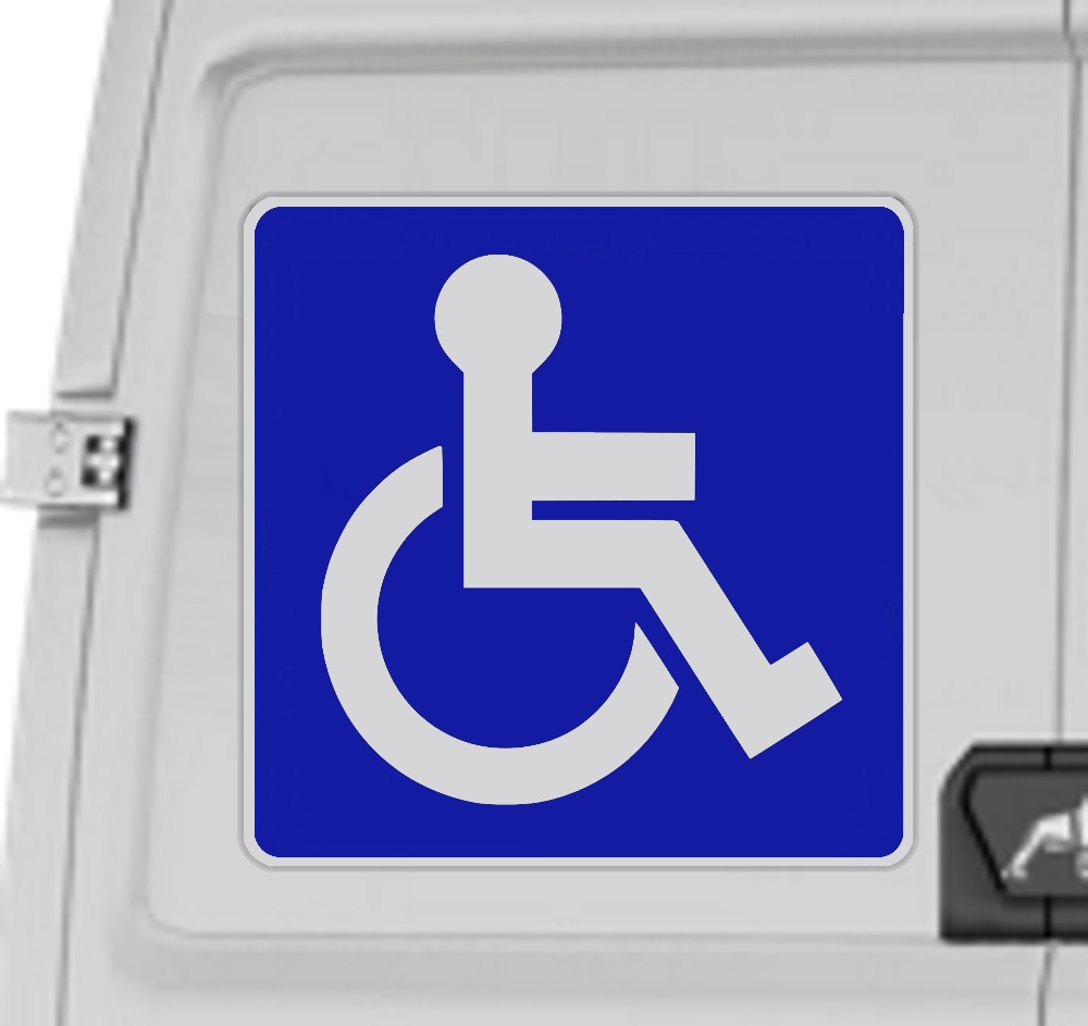 Magnetinis Ženklas "Neįgalusis" Magnetinis Ženklas "Neįgalusis"