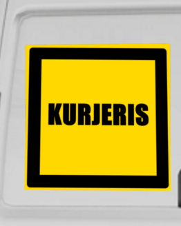 Magnetinis Ženklas "Kurjeris"