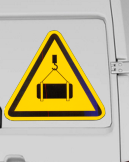 Magnetinis Ženklas "Pakeltas Krovinys"